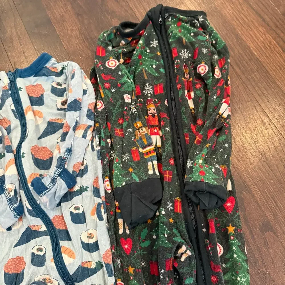 BUNDLE LOT Boys Pajamas SZ 0-3 Months to 7/8T Includes 11 Items Brands Assorted